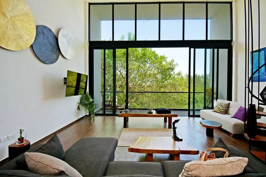 Big Loft 2Br 2.5Bth One Block The Beach Playa del Carmen Apartment