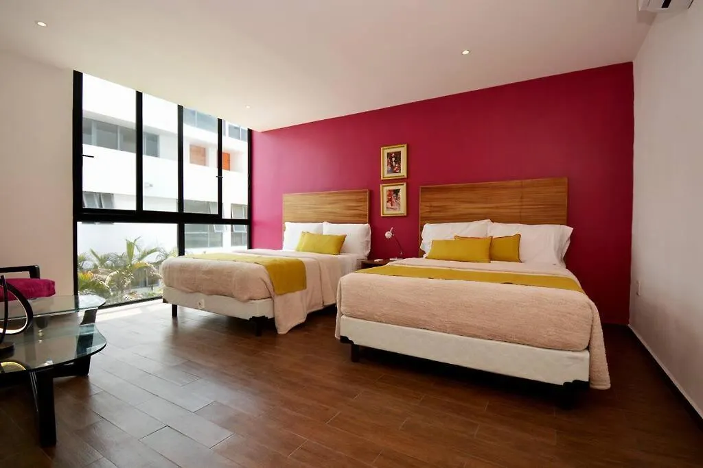 Big Loft 2Br 2.5Bth One Block The Beach Playa del Carmen